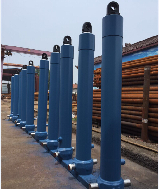 Hyva type Telescopic hydraulic Cylinders, multistage hydraulic cylinder