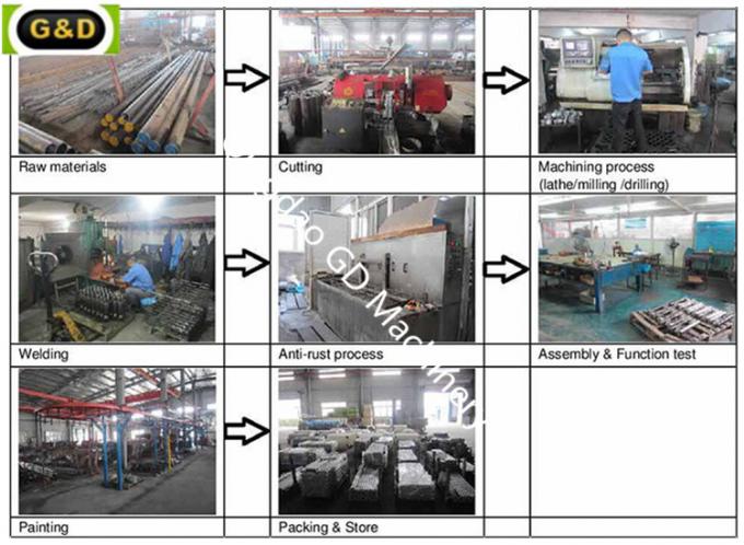 Adjustable Rebound Damping Hydraulic Cylinder ST56-450F for Fitness Equipment