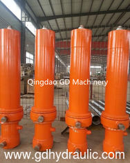 multi stages single acting Telescopic Hydraulic Cylinders for Lifting